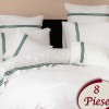 LENJERIE DE PAT BUMBAC 100% UNI -8 PIESE